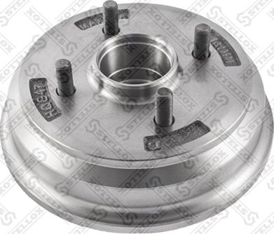 Stellox 6025-2530-SX - Тормозной барабан autospares.lv