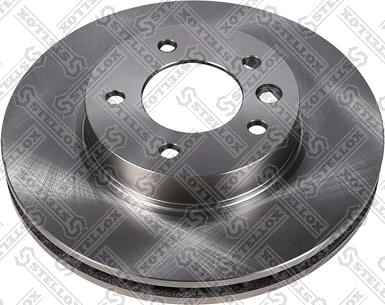 Stellox 6020-9955-SX - Тормозной диск autospares.lv