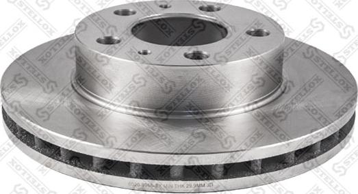 Stellox 6020-9966-SX - Тормозной диск autospares.lv