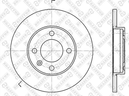 RIDER RD.3325DF1516 - Тормозной диск autospares.lv