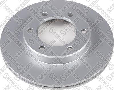 Stellox 6020-4522V-SX - Тормозной диск autospares.lv
