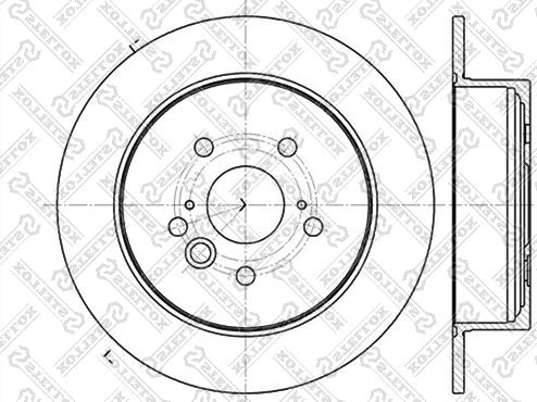 CAR 17172 - Тормозной диск autospares.lv