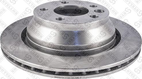 Stellox 6020-47114V-SX - Тормозной диск autospares.lv