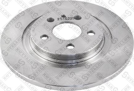 Stellox 6020-1934-SX - Тормозной диск autospares.lv