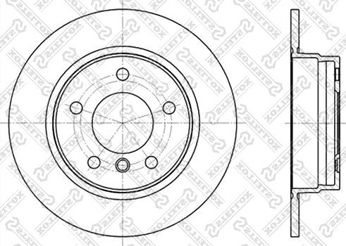 CAR 102408 - Тормозной диск autospares.lv