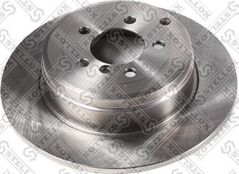 Stellox 6020 1661-SX - Тормозной диск autospares.lv
