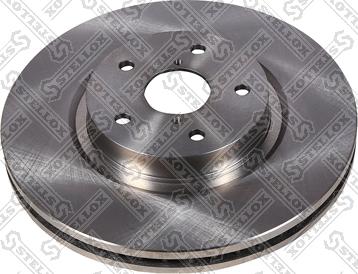 Stellox 6020 1634-SX - Тормозной диск autospares.lv