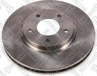 Stellox 6020 1293-SX - Тормозной диск autospares.lv