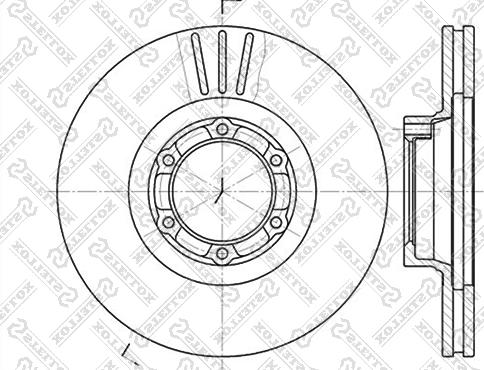 INTERBRAKE BD2610 - Тормозной диск autospares.lv