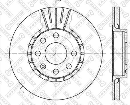 Woking D6174.10 - Тормозной диск autospares.lv