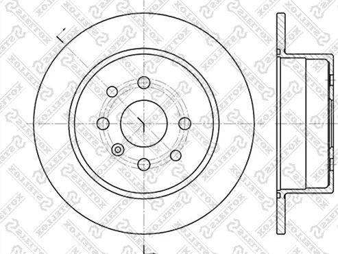 VAICO V40-40023 - Тормозной диск autospares.lv