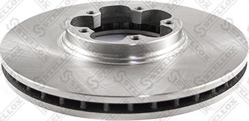 Stellox 6020-2554V-SX - Тормозной диск autospares.lv