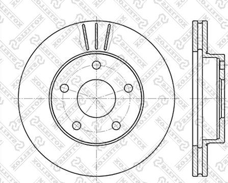 NK 202521 - Тормозной диск autospares.lv