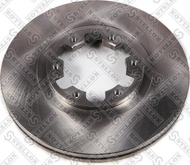 Stellox 6020-2262V-SX - Тормозной диск autospares.lv