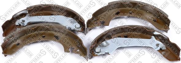 Stellox 681 100-SX - Комплект тормозных колодок, барабанные autospares.lv