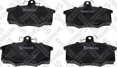 Stellox 057 020B-SX - Тормозные колодки, дисковые, комплект autospares.lv