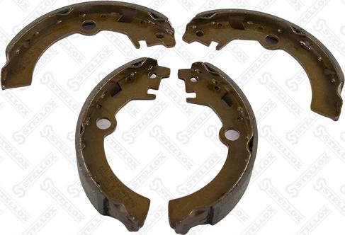 Stellox 000 619-SX - Комплект тормозных колодок, барабанные autospares.lv