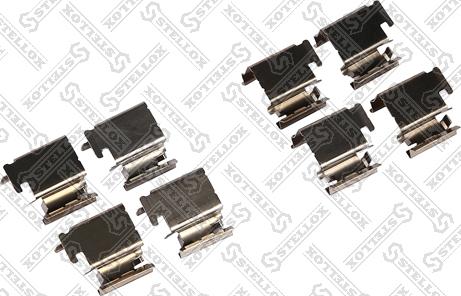 Stellox 00-01541-SX - Комплектующие для колодок дискового тормоза autospares.lv