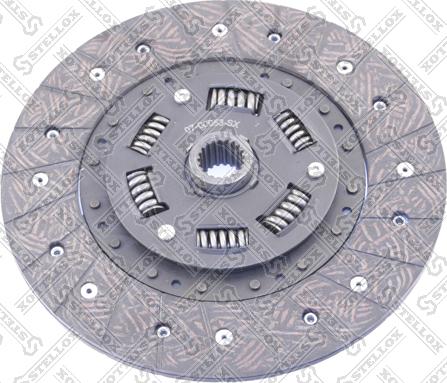 Stellox 07-00053-SX - Диск сцепления, фрикцион autospares.lv