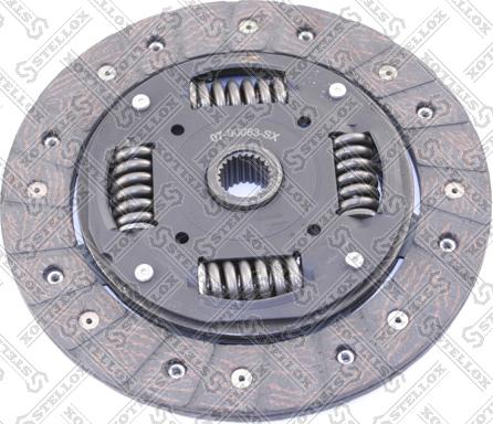 Stellox 07-00083-SX - Диск сцепления, фрикцион autospares.lv