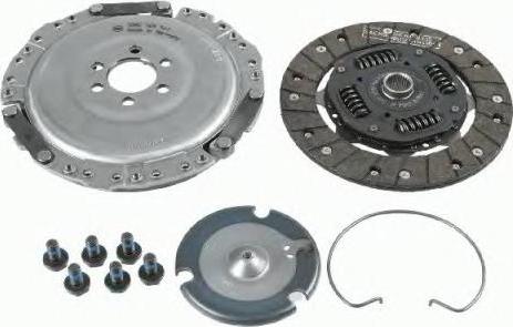 Stellox 07-01140-SX - Комплект сцепления autospares.lv