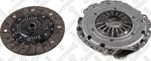 Stellox 07-01124-SX - Комплект сцепления autospares.lv