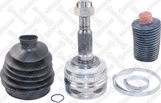 Stellox 150 1691-SX - Шарнирный комплект, ШРУС, приводной вал autospares.lv