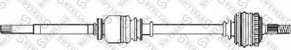 Stellox 158 1765-SX - Приводной вал autospares.lv