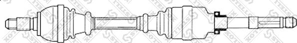 Stellox 158 1775-SX - Приводной вал autospares.lv