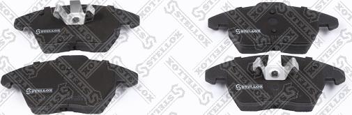 Stellox 1041 010B-SX - Тормозные колодки, дисковые, комплект autospares.lv