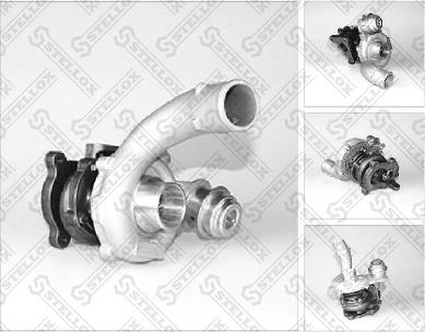 Stellox 10-80305-SX - Турбина, компрессор autospares.lv