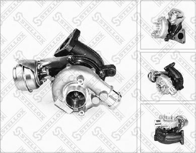 Stellox 10-80316-SX - Турбина, компрессор autospares.lv