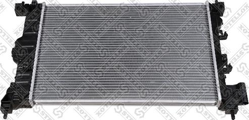 Stellox 10-26847-SX - Радиатор, охлаждение двигателя autospares.lv