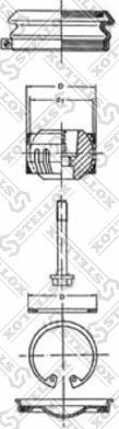 Stellox 84-12017-SX - Ремонтный комплект, рычаг подвески autospares.lv