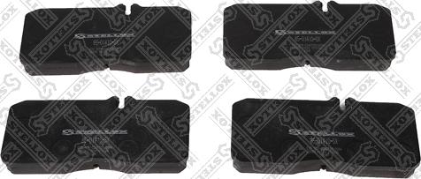 Stellox 85-01410-SX - Тормозные колодки, дисковые, комплект autospares.lv