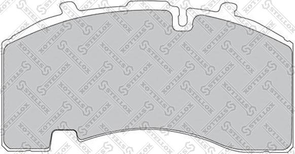 Stellox 85-01430-SX - Тормозные колодки, дисковые, комплект autospares.lv