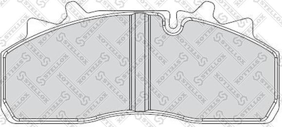 Stellox 85-01424-SX - Тормозные колодки, дисковые, комплект autospares.lv