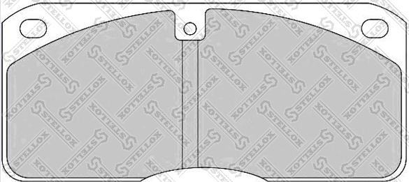 Stellox 85-11407-SX - Тормозные колодки, дисковые, комплект autospares.lv