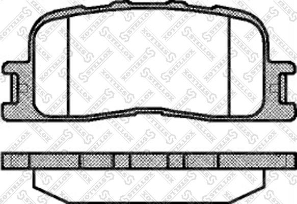 Mintex MDB82212 - Тормозные колодки, дисковые, комплект autospares.lv