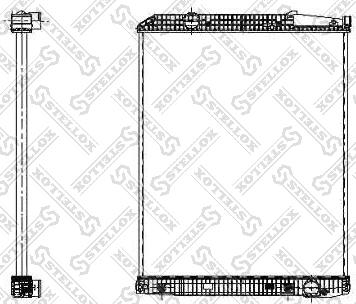 Stellox 81-03329-SX - Радиатор, охлаждение двигателя autospares.lv