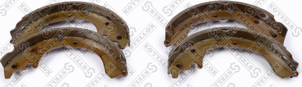 Stellox 344 100-SX - Комплект тормозных колодок, барабанные autospares.lv