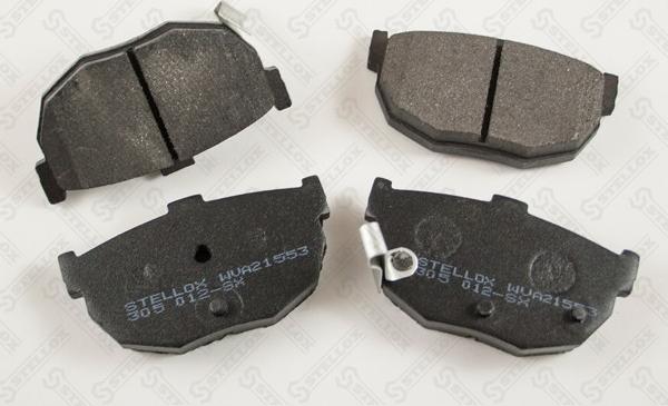 Stellox 305 012-SX - Тормозные колодки, дисковые, комплект autospares.lv