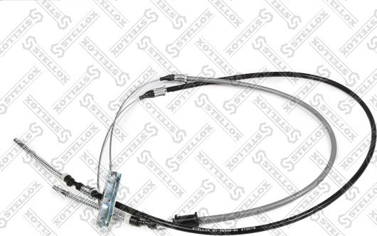 Stellox 29-98599-SX - Тросик, cтояночный тормоз autospares.lv