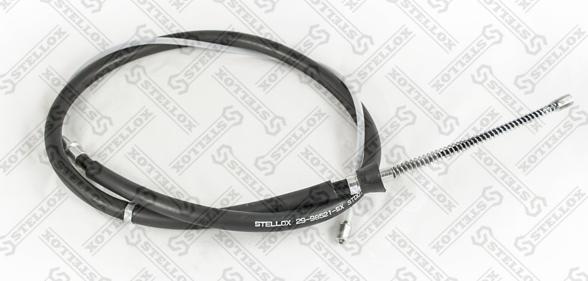 Stellox 29-98521-SX - Тросик, cтояночный тормоз autospares.lv