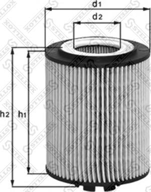 Stellox 20-50384-SX - Масляный фильтр autospares.lv