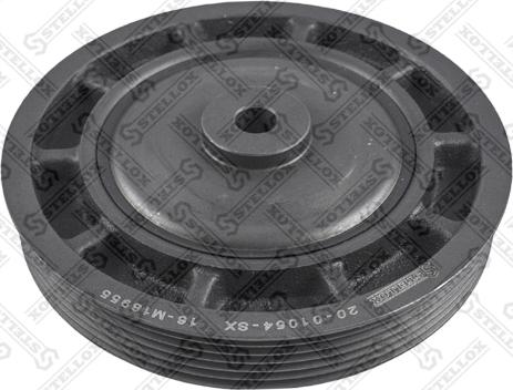 Stellox 20-01054-SX - Шкив коленчатого вала autospares.lv