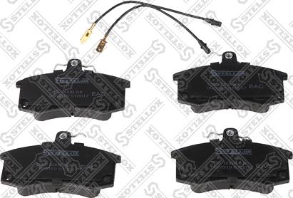 Stellox 232 000B-SX - Тормозные колодки, дисковые, комплект autospares.lv