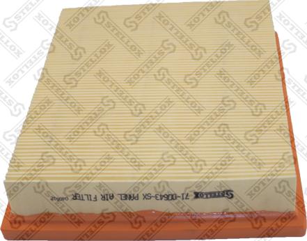 Stellox 71-00643-SX - Воздушный фильтр, двигатель autospares.lv