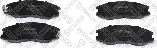 Stellox 782 032B-SX - Тормозные колодки, дисковые, комплект autospares.lv
