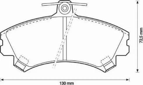 Stop 571940S - Тормозные колодки, дисковые, комплект autospares.lv